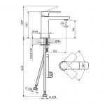 S2 GOLD 230101G Baterija za Lavabo