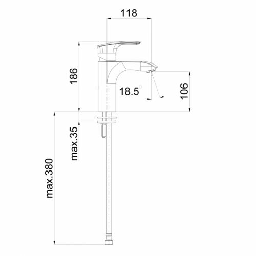 HERZ 00088B Elite e11B baterija za lavabo