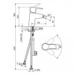 CUBO3 JC39101 Baterija za Bide