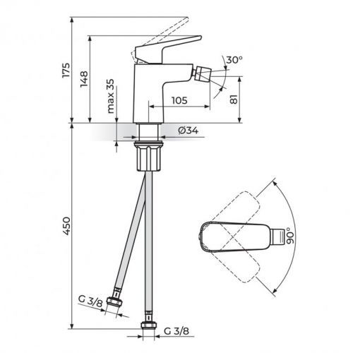 STOLZ 139101 Baterija za Bide
