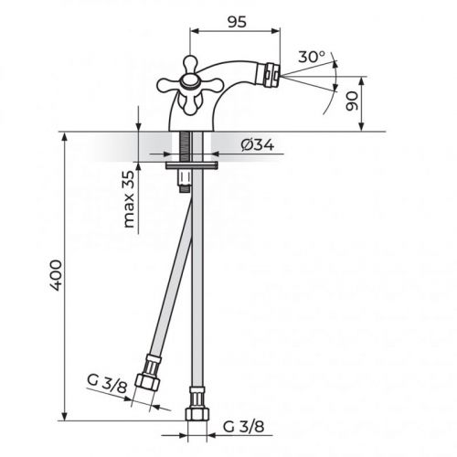 BRONTEE NB29101 Baterija za Bide