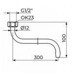 IZLIV S 300 - Ø12 MM PIS30012