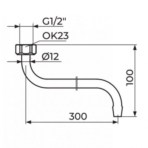 IZLIV S 300 - Ø12 MM PIS30012