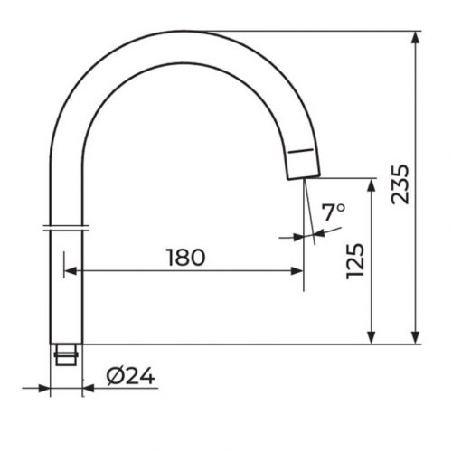 Izliv za JB38221 sa Neoperl HC Perlatorom PIJB38221