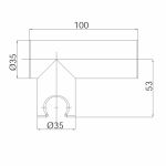 HERZ Držač Tuš Ručice a811 12152
