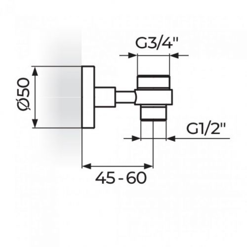 Držač Konzole za zid - Komplet PUTKDR2
