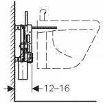 Geberit Kombifix montažni element za konzolni bide - 457.530.00.1