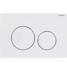 Geberit Tipka Delta 20 bela 115.127.11.1