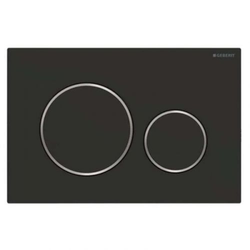 Geberit tipka Sigma 20 crna mat 115.882.14.1