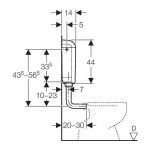 Vodokotlić Geberit MONTANA DUO AP117
