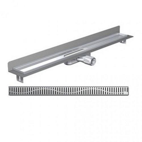 ACO Set ShowerDrain C Telo Kanala Sa Vertikalnom Flanšom I WAVE Rešetkom 585 Mm 9010.88.42 OUTLET