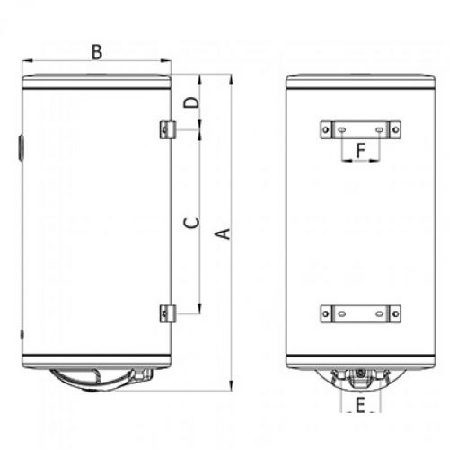 Termorad Bojler 50l BTCR