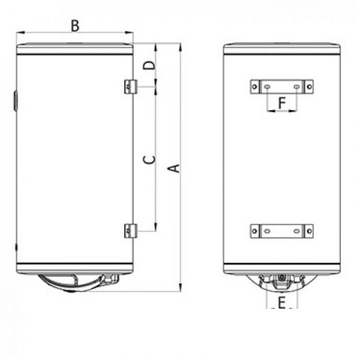 Termorad Bojler 80l BTCR