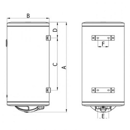 Termorad Bojler 120l BTCR