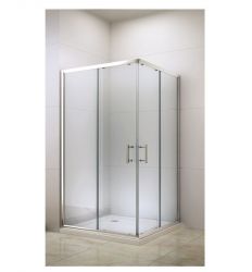 8010 tuš paravan 80x100x195 providno staklo silver