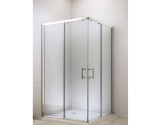 8010 tuš paravan 80x100x195 providno staklo silver