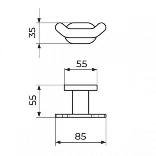 MISTIQUE JM905 dupla vešalica