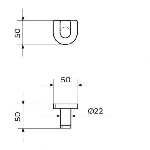S2 GOLD 2905G vešalica
