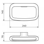 STOLZ 1903 držač peškira - prsten