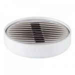 Tacna za sapun LENOX bela PVC M-E32-01