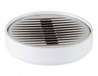 Tacna za sapun LENOX bela PVC M-E32-01