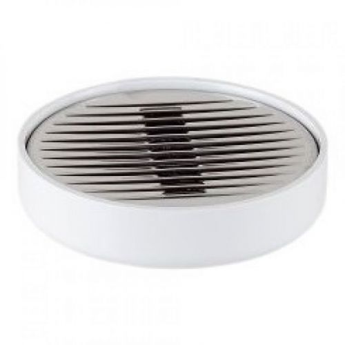 Tacna za sapun LENOX bela PVC M-E32-01