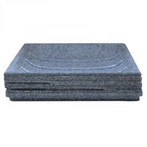 Tacna za sapun siva Polirezin Brick