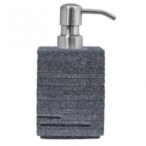 Dozer za tečni sapun BRICK sivi poliresin