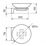 STOLZ 1907 držač sapuna