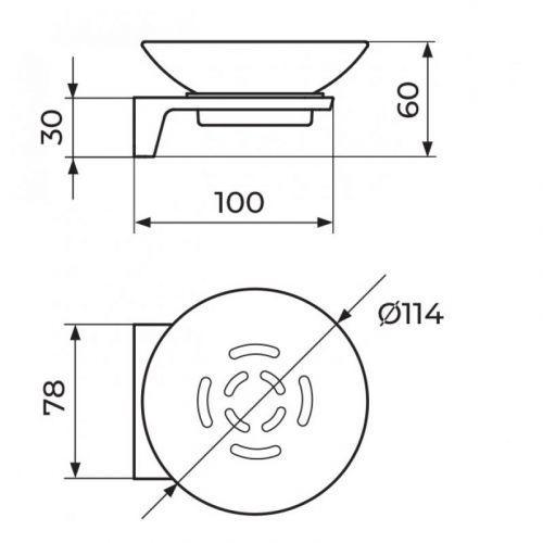 STOLZ 1907 držač sapuna