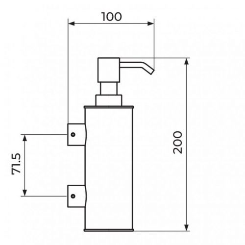 ZERRO JZ910 dozator tečnog sapuna
