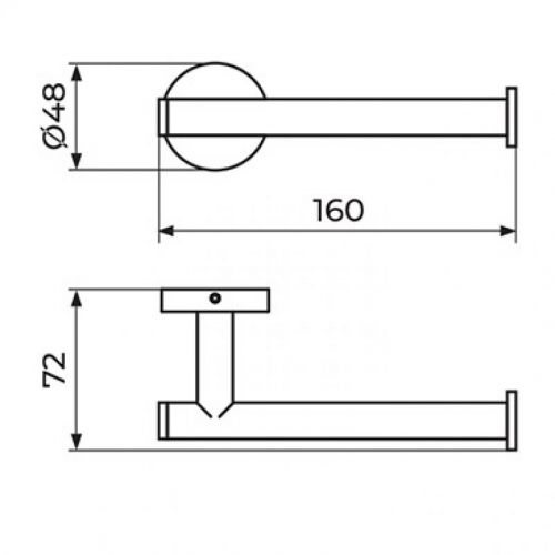DARK JD909 držač Wc papira