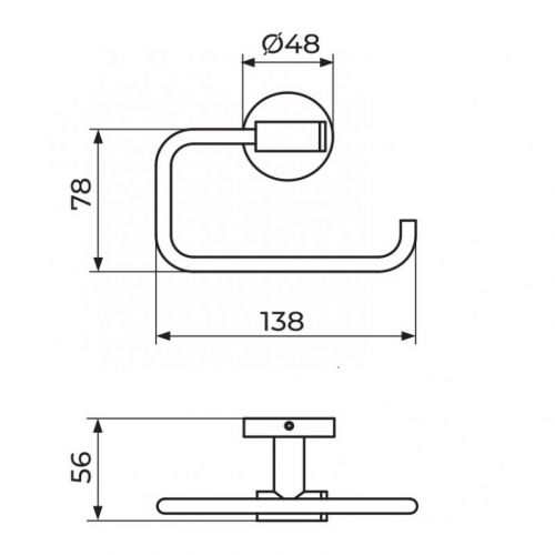 ZERRO JZ909 držač WC papira
