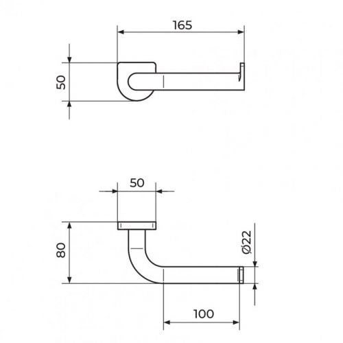 S2 GOLD 2909G držač WC papira