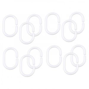 Alkice za zavese 12/1 pvc bele