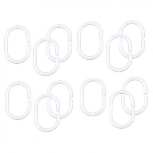 Alkice za zavese 12/1 pvc bele