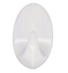 Set od 3 kukice Bele PVC