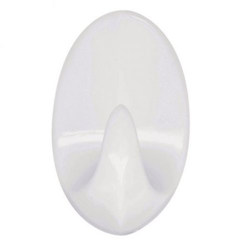 Set od 3 kukice Bele PVC