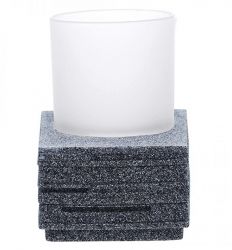 Čaša za četkice siva Polirezin Brick