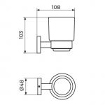 ZERRO JZ906 držač čaše