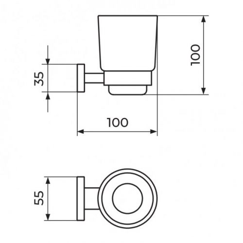 MISTIQUE JM906 držač čaše
