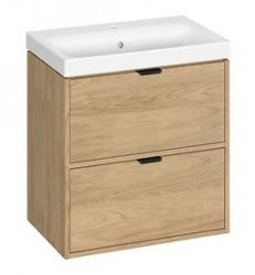 Ormarić sa umivaonikom ATRATO SLIM 60 OAK HIKORA C641 S4007-004