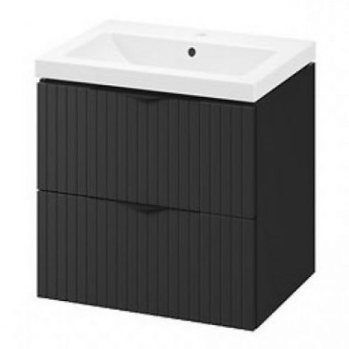 Ormarić sa umivaonikom TIRSO 60 BLACK MATT C461 S801-586