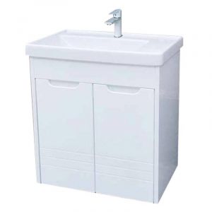 Ormarić sa umivaonikom 60x65 Flora - bela