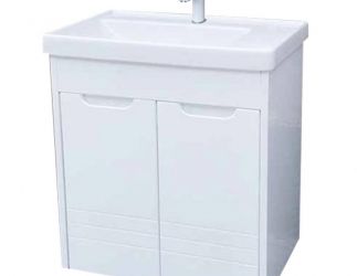 Ormarić sa umivaonikom 60x65 Flora - bela