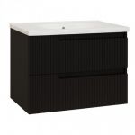 Ormarić sa umivaonikom EURIDIKA 75H PINO/BLACK