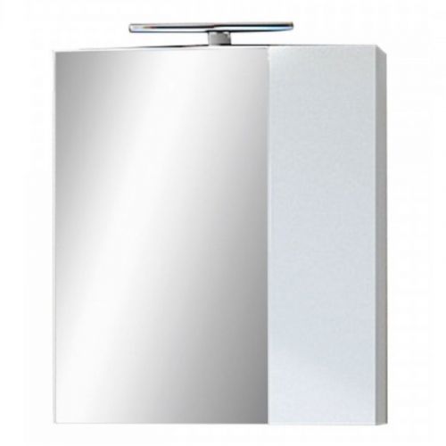 Ormarić sa ogledalom AQUA 60 R Bela 8647