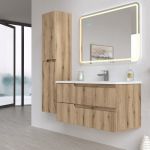 Ormarić sa umivaonikom EURIDIKA 65 H PINO/OAK