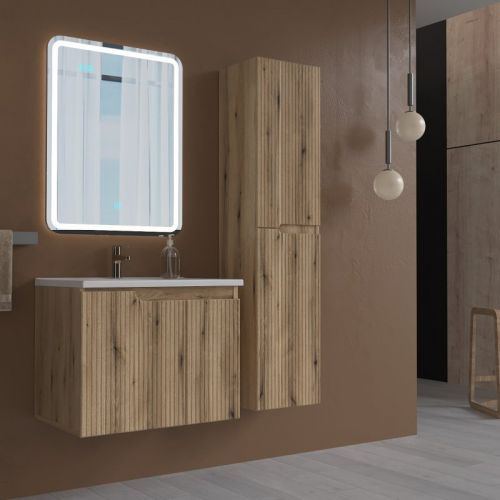 Ormarić sa umivaonikom EURIDIKA 75 H/V PINO/OAK