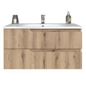 Ormarić sa umivaonikom EURIDIKA 100 H PINO/OAK